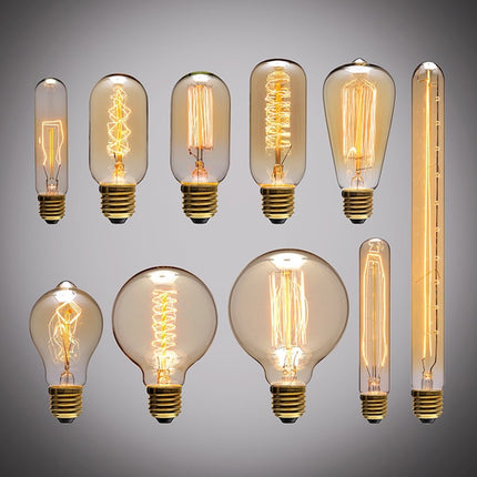 Retro Style Edison Filament E27 Bulb - Wnkrs