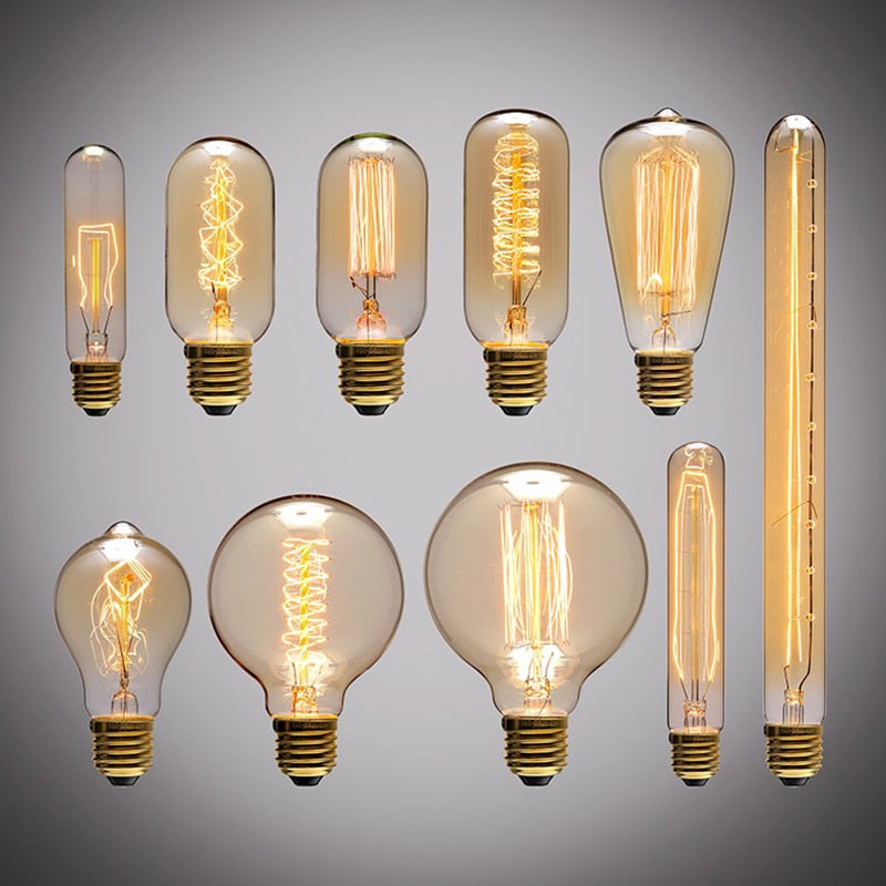 Retro Style Edison Filament E27 Bulb