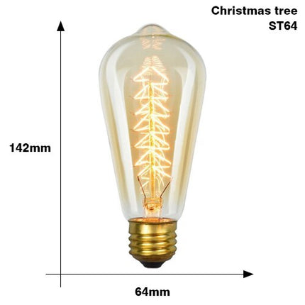 Retro Style Edison Filament E27 Bulb - Wnkrs