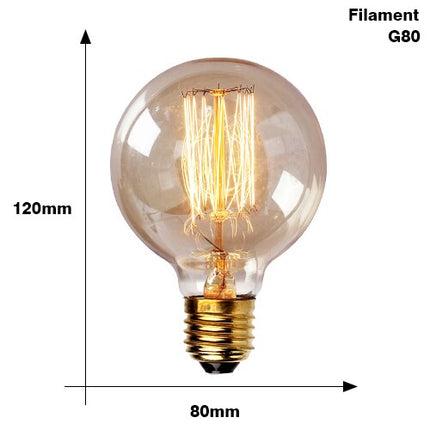 Retro Style Edison Filament E27 Bulb - Wnkrs