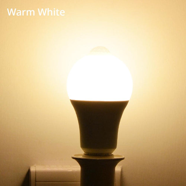 E27 LED Night Light Bulb with Motion Sensor - Wnkrs