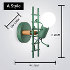 escalada-verde / bombilla-led-blanca-fría