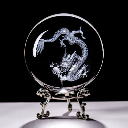 3D Carving Crystal Ball - wnkrs