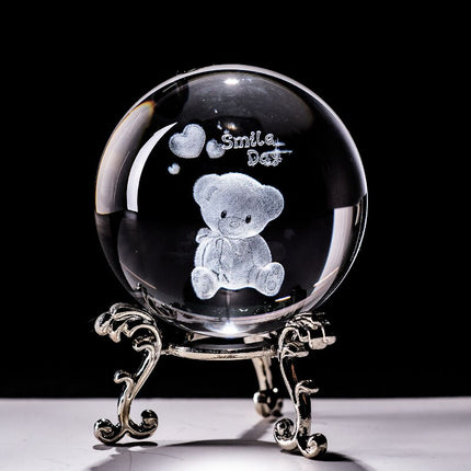 3D Carving Crystal Ball - wnkrs