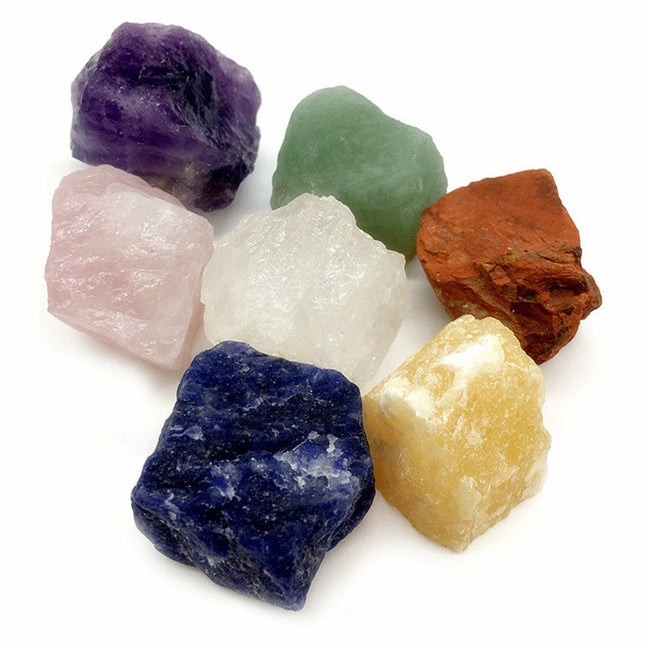 Feng Shui Healing Chakra Stones 7 pcs Set - wnkrs