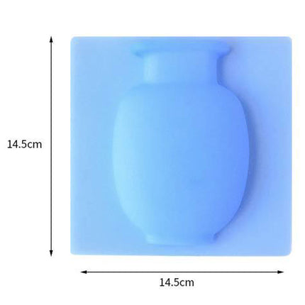 Sticky Silicone Wall Flower Vase - wnkrs