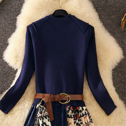 Elegant Pleated Dress for Women - wnkrs
