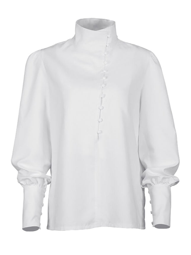 Elegant Turtleneck Blouse for Women - Wnkrs