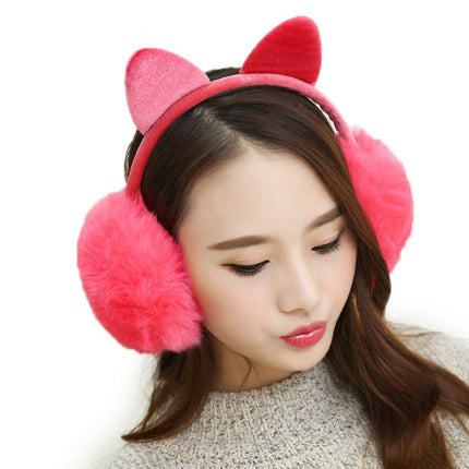 Cute Cat Ear Earmuffs - Wnkrs