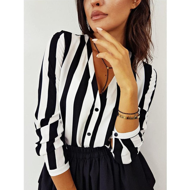 Women's Striped Shirt - Wnkrs