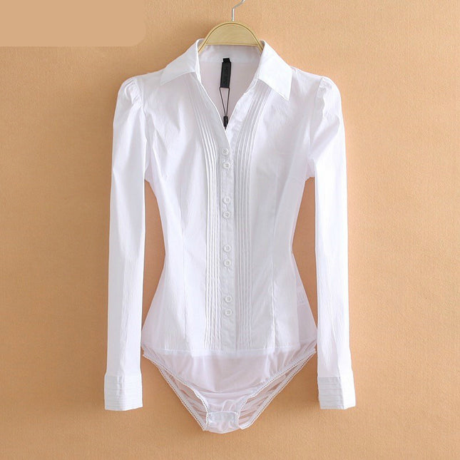 Elegant Bodysuit Shirt for Women - Wnkrs