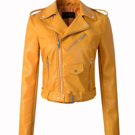 Women's Vintage Leather Jacket - Wnkrs