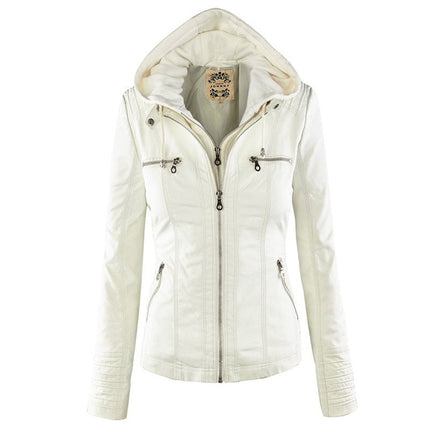 Women's PU Leather Jacket - Wnkrs