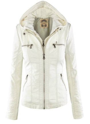 Women's PU Leather Jacket - Wnkrs