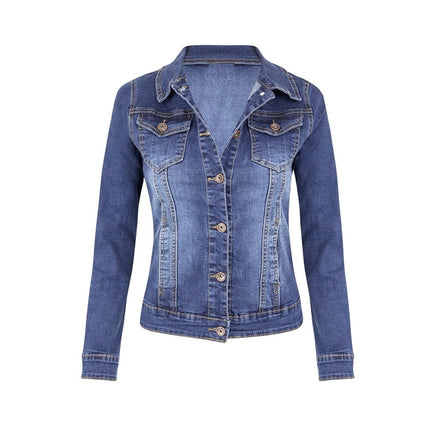 Women's Classic Short Denim Jacket - Wnkrs