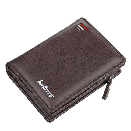 Men's Short Leather Wallet - Wnkrs