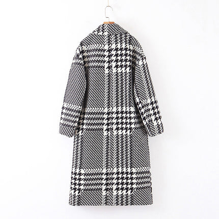 Plaid Women's Winter Coat - Wnkrs