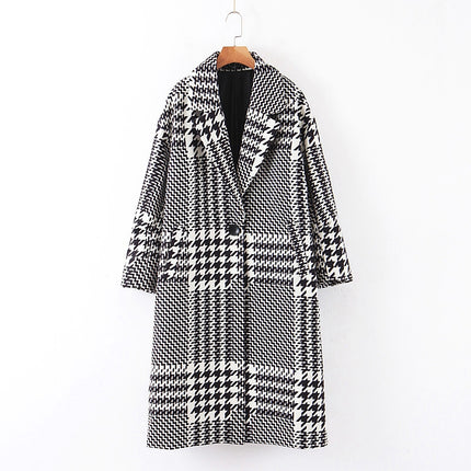 Plaid Women's Winter Coat - Wnkrs