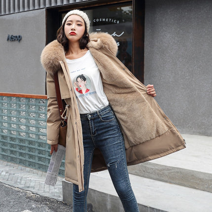 Women's Warm Cotton Lined Winter Coat - Wnkrs