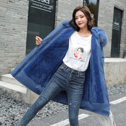 Women's Warm Cotton Lined Winter Coat - Wnkrs