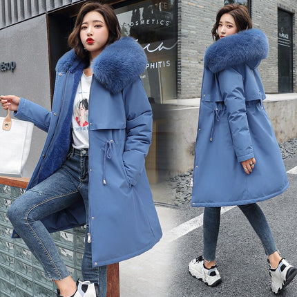 Women's Warm Cotton Lined Winter Coat - Wnkrs