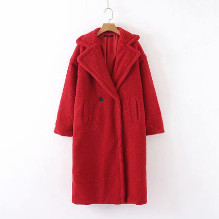 Plush Women's Coat for Winter - Wnkrs