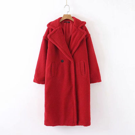 Plush Women's Coat for Winter - Wnkrs