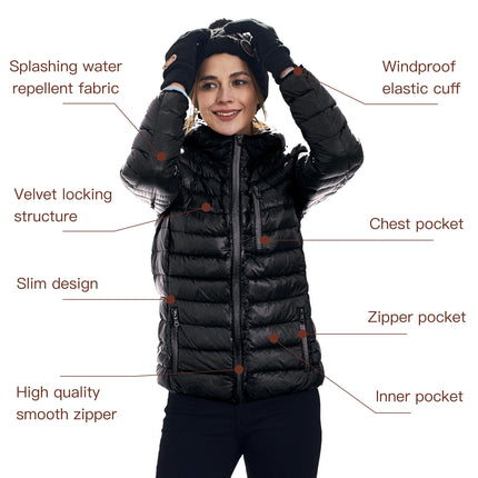 Women's Light Down Jacket - Wnkrs