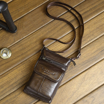 Cowhide Leather Waist Bag - Wnkrs