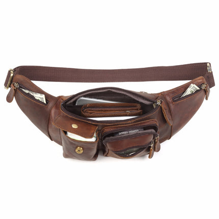 Men's Genuine Leather Waist Bag - Wnkrs