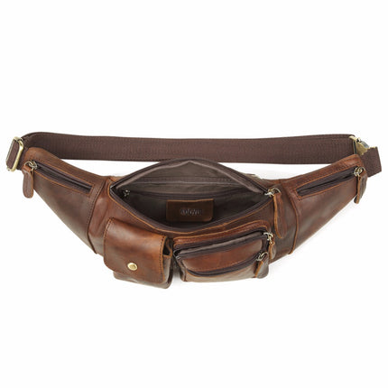 Men's Genuine Leather Waist Bag - Wnkrs