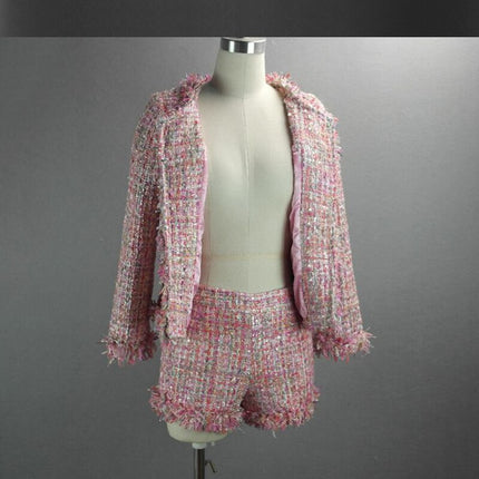 Women's Tweed Woolen Suit - Wnkrs