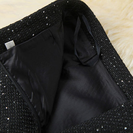 Fashion Tweed Office Skirt Suit - Wnkrs