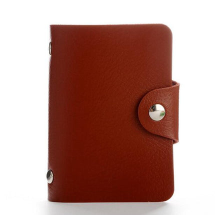 Fashion PU Leather Card Holder - Wnkrs