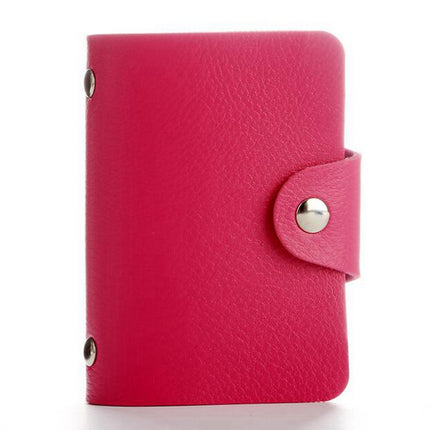 Fashion PU Leather Card Holder - Wnkrs