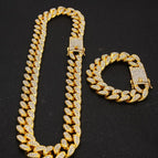 orcollierbracelet / 8 pouces et 18 pouces / 13mm