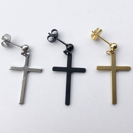 Unisex Cross Earring - Wnkrs