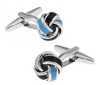 Men's Unique Rope Illusion Cufflinks - Wnkrs