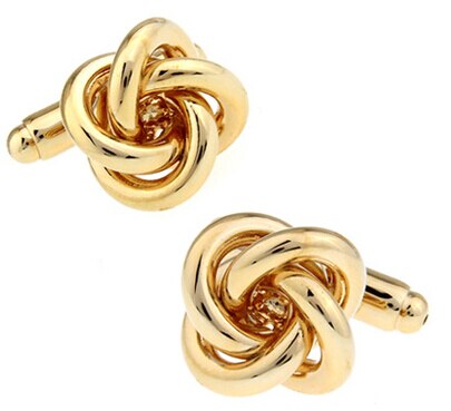 Men's Unique Rope Illusion Cufflinks - Wnkrs