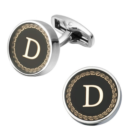 Litera Printed Men's Cufflinks - Wnkrs