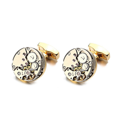 Men's Multicoloured Stainless Steel Cufflinks - Wnkrs