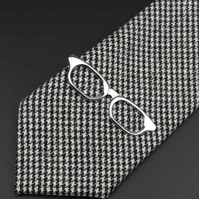 Men's Stainless Silver Tie Clip - Wnkrs