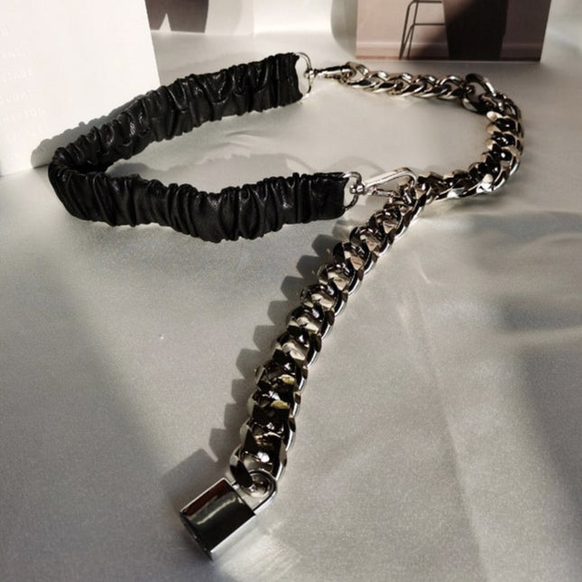 Silver Chain Belt for Women - Wnkrs