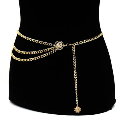 Stylish Metal Chain Belt - Wnkrs