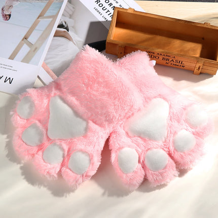 Women's Kitten Paw Warm Gloves - Wnkrs