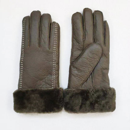 Women's Sheepskin Elegant Style Gloves - Wnkrs