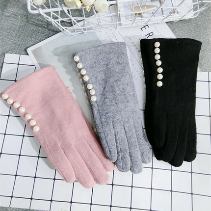 Women's Elegant Pearl Gloves - Wnkrs