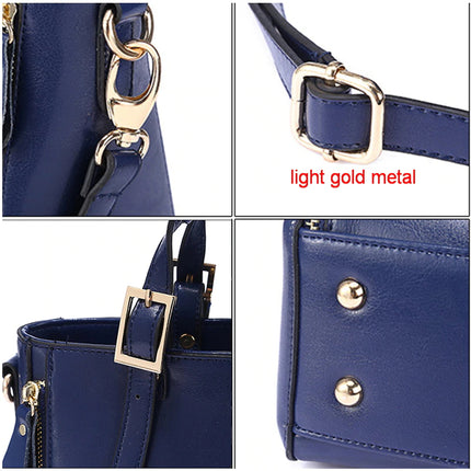 Women's Luxury Leather Top-Handle Bag - Wnkrs