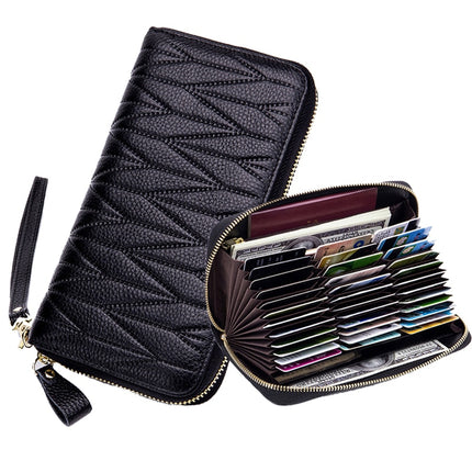 Women's Textured RFID Wallet - Wnkrs