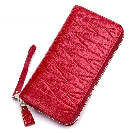 Women's Textured RFID Wallet - Wnkrs